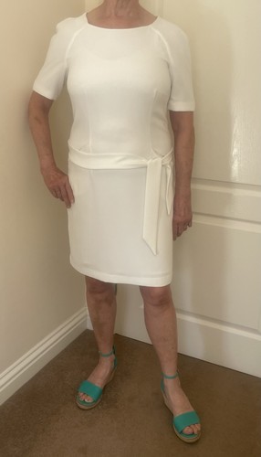 Armani jeans white dress with - jeans,