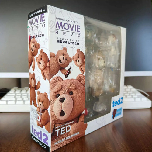 Boxed bear figure movie - figure, ted
