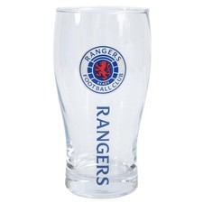 Rangers FC Tulip Pint Glass / One Size Clear/Blue/Red TA12819
