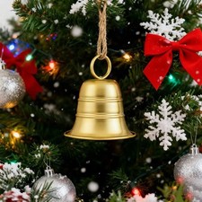 Christmas Bell Large Red Green Golden Jingle Bell Christmas Tree Hanging Decors