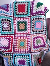 Crochet Granny Square Blanket