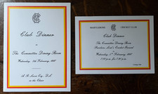 Marylebone Cricket Club Dinner