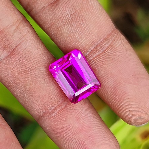 Natural emerald cut - natural, 10.95