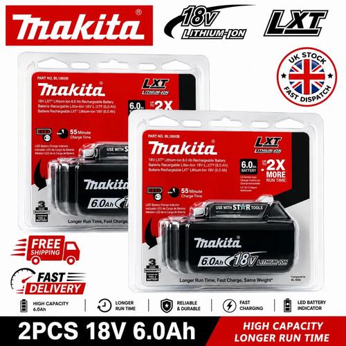 Genuine makita 6ah 18v - genuine,