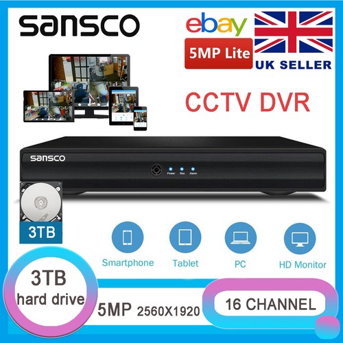 Sansco 5mp channel cctv - 5mp,