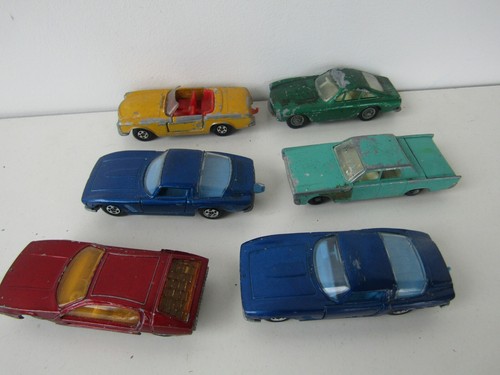 Old vintage diecast cars - x,