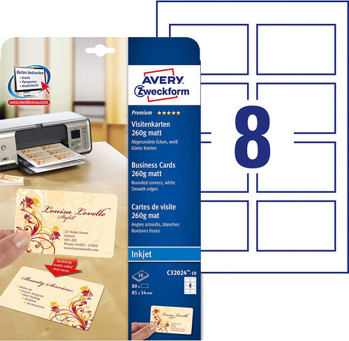 Avery double sided business - avery,