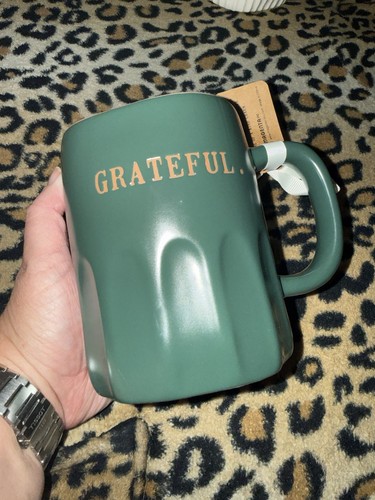Rae dunn grateful green mug - rae,