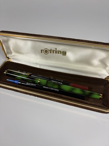 Rotring green marble effect - green,