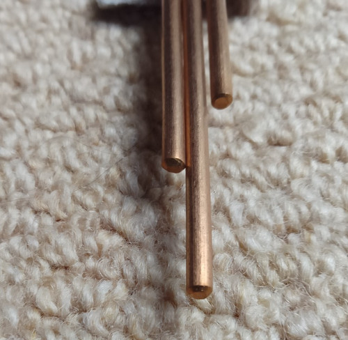 Copper conductivity rods - conductivity,