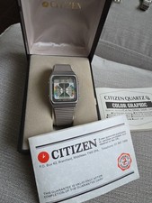 NoS Vintage Citizen  Digital  Watch  D042 