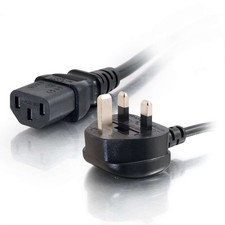 IEC Kettle Lead Power Cable UK