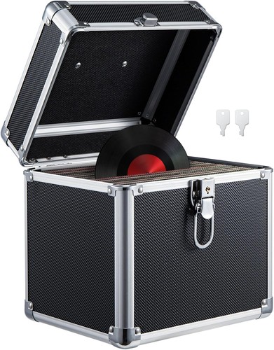 Vinyl records carry storage - 7",