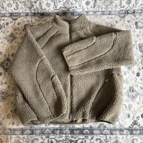 Zara sherpa fleece jacket - sherpa,