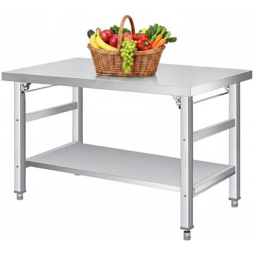 Folding table stainless - folding,