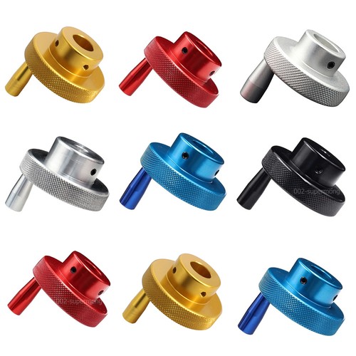 Anodised aluminium handwheel - anodised,