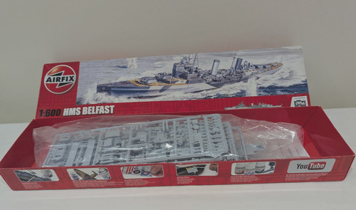 Airfix hms belfast 600 - belfast, 1:600