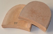 Stacked Heels Veg Tan Cowhide