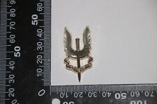 RHODESIAN RHODESIA ARMY BUSH WAR SAS BERET BADGE METAL SPECIAL AIR SERVICE C SQN