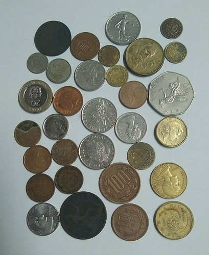 Lot assorted world foreign - of,