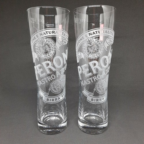 Peroni pint glasses 20oz - x,