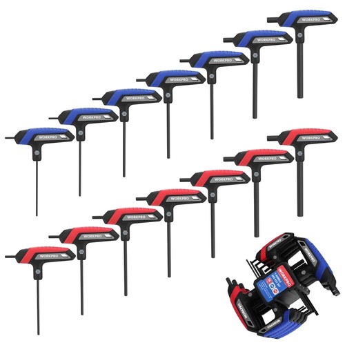 Workpro 14pcs handle - 14pcs, t-handle