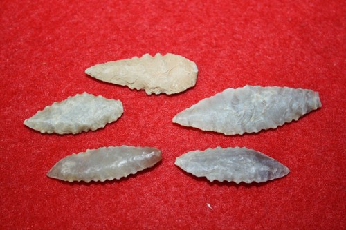 Neolithic stone age tool - , arrow