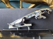 Chrome Jaguar Bonnet Leaper