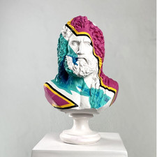Handmade Zeus Pop Art Art