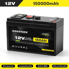 12V 150Ah Lithium LiFePO4 Deep