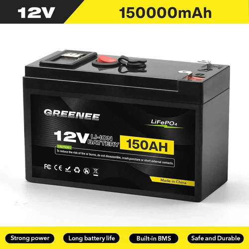 12v 150ah lithium - 150ah, lifepo4