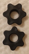 2x Dumbbell Black Spinlock