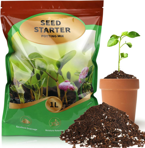 Seed starter potting soil - potting, mix