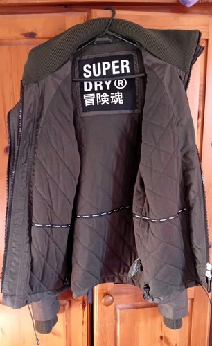Superdry hooded jacket size - hooded,