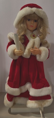 Vtg motionette christmas carol - motionette,