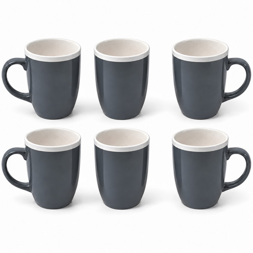 Set ceramic mugs for tea - of,