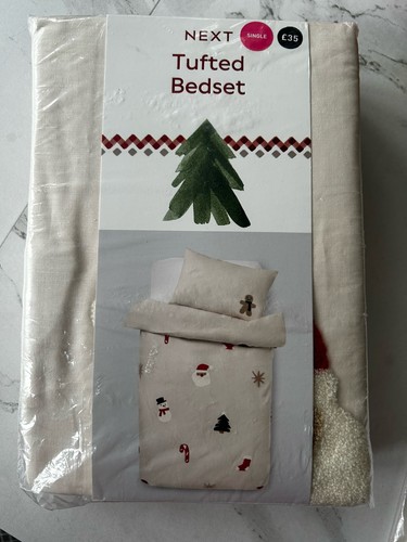 Next christmas bedding tufted - christmas,