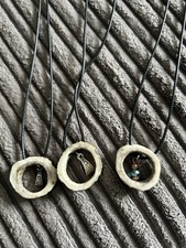 Stag horn necklaces - stag, hand