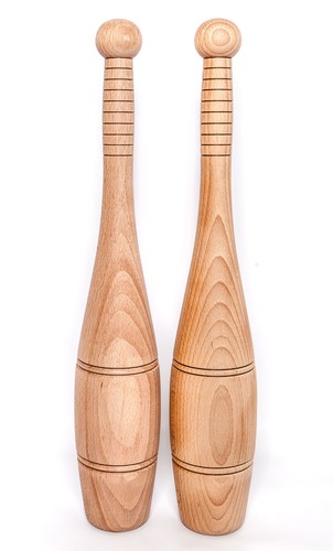 Indian clubs wooden - clubs,,