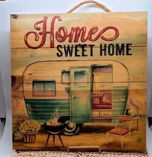 Wooden decorative wall - wooden, sign