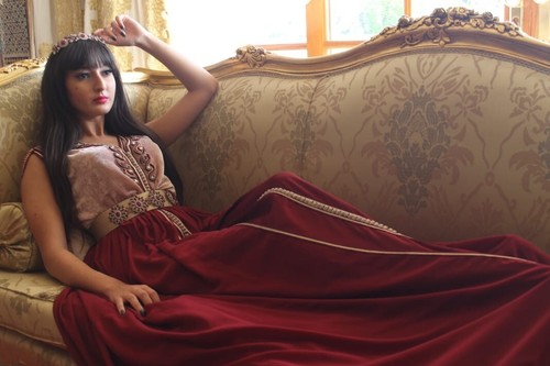 Designer sleeveless moroccan - designer,