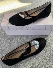Black Faux Suede With Bow