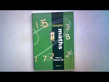 SIMPLY MATHS PART 4 VOLUME 3A