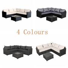 Seater rattan garden - 5-seater,