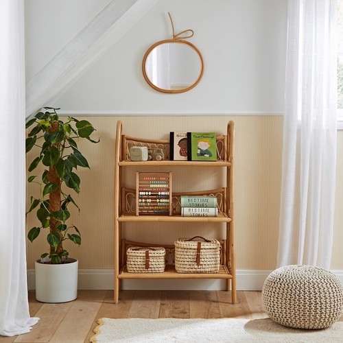Aria tier rattan bookcase - aria,