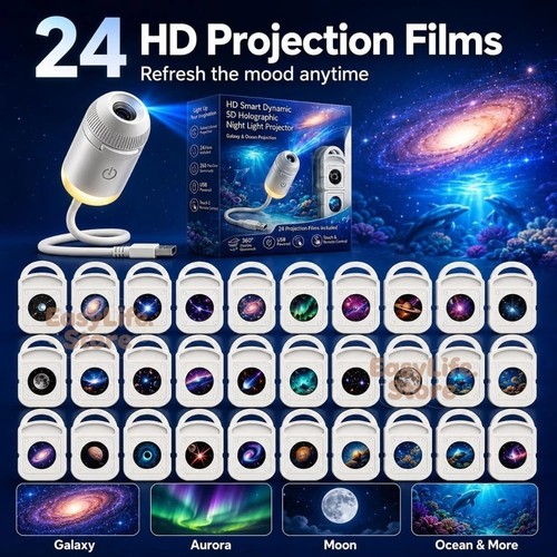 Holographic galaxy ocean - holographic,
