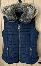 Joules Melbury Navy Blue Faux