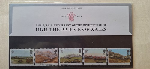 Stamp presentation pack hrh - presentation, pack,