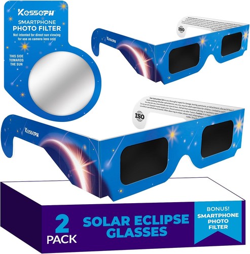 Solar eclipse glasses - eclipse, 2026