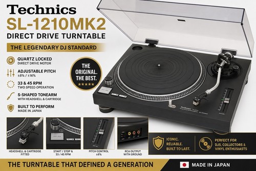Technics 1210mk2 direct - sl-1210mk2,